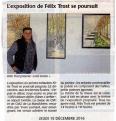 Article de presse le  15 12 2016