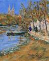 La Maine a Angers 27 x 22 Non Dispo 