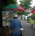 Concours de peinture en plein air a Coulon marais Poitevin  ( Deux Sèvres )Juillet 2022