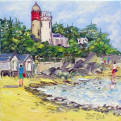 Plage de l 'Anse rouge ( Noirmoutier ) 30 x 30 Non dispo