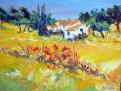 Paysage en Vendée 61x46  Non dispo