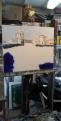 Peinture a l'atelier ...Tableau  La Rochelle  46 x 38