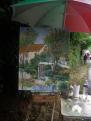 Concours de peinture en plein air a Coulon marais Poitevin  ( Deux Sèvres )Juillet 2022