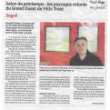Article de presse expo Segré 04 .04 .2025
