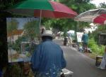 Concours de peinture en plein air a Coulon marais Poitevin  ( Deux Sèvres )Juillet 2022