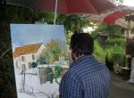 Concours de peinture en plein air a Coulon marais Poitevin  ( Deux Sèvres )Juillet 2022