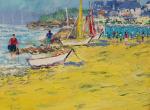 Plage de Boisvinet Saint ( Gilles Croix de Vie )  30 x30