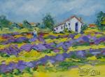 Lavandes du cote de brignoles (. var .) 33 x 24