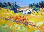 Paysage en Vendée 61x46  Non dispo