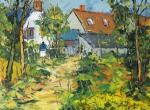 Paysage Sarthois  Asnière sur Vègre  55 x 46
