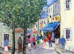 Promeneurs ( Noirmoutier en  L'ile ) 73 x 60