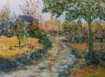 Paysage de Trélazé  92 x 73