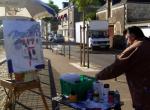 Journée de la peinture. Des scouts Loire et layon  ( Chalonnes sur loire)2014