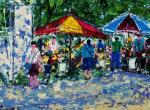 Marché aux Fleurs ( Angers ) 35 x 27 