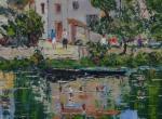 Journée de peinture Magné  Marais Poitevin .(Deux Sevres ) Juillet 2019