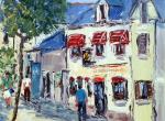 Le Bistrot des Quais  ( Chalonnes sur loire )  61 cm x 50 non dispo