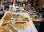 Atelier Aquarelle en cours