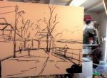 Peinture a l'atelier 2017