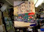 Tableau  a L'atelier ....Titre Honfleur