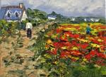 Coquelicots a Sorges 24 x 19 Non Dispo