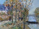 La Maine ( Angers )  73 x 60  