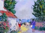 promeneurs a noirmoutier 30x30