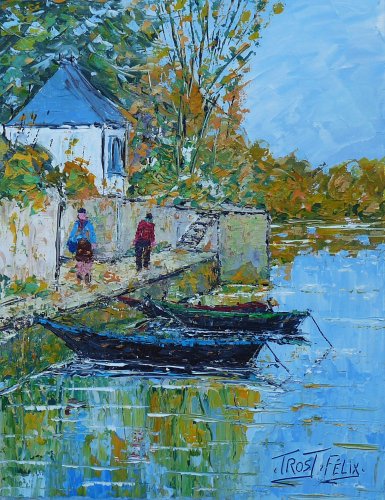 Bouchemaine ( Maine et Loire ) 35 x 27