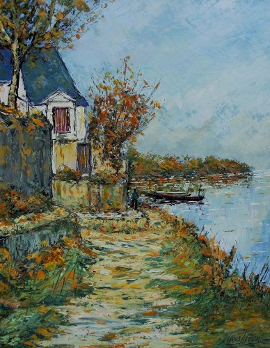Bouchemaine ( Maine et Loire  ) 81 x 65