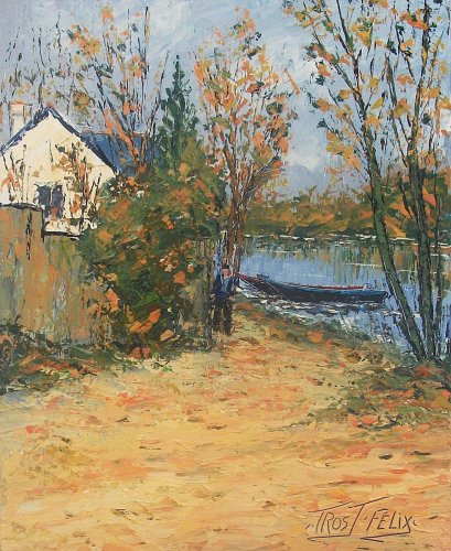 Bouchemaine  ( Maine et Loire ) 41 x 33