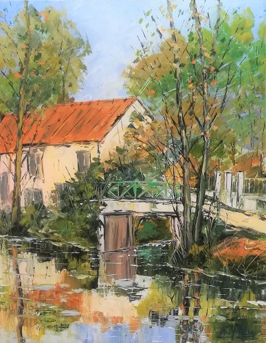 Coulon Marais Poitevin 81 x 65 Non dispo