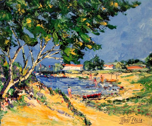 Du coté des Sables D'Olonnes 46 x 38 Non dispo 