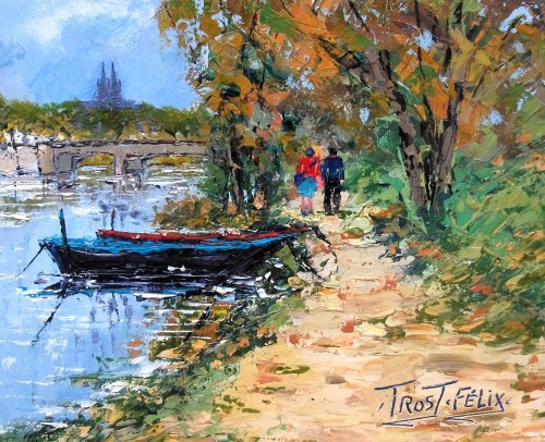 La Maine  ( Angers ) 27 x 22 Non Dispo 
