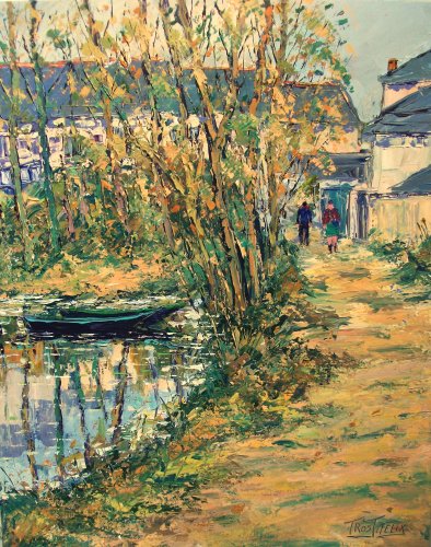 Murs Erigné ( Maine et Loire ) 73 x 60