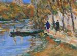 La Maine a Angers 27 x 22 Non Dispo 