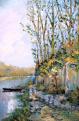 Promeneur a Sainte Gemmes sur Loire 81 x 54 